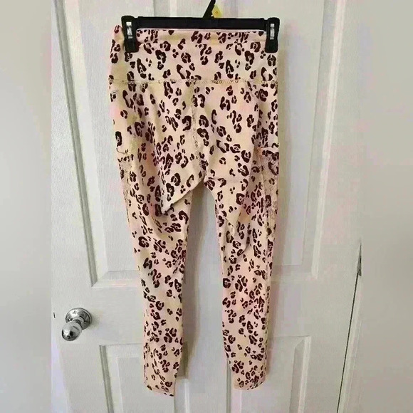Fabletics High Waisted Leopard Print - Size S - Picture 2 of 4